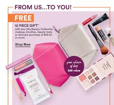 free 12 pc ulta beauty collection gift