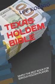 The world's online gaming authority since 1995 blog home Texas Holdem Bible Lee Koenig 9781072027744