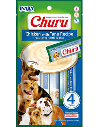 I realize that not everyone has time to make dog treats all of the time. Inaba Churu Puree Dog Treats Chicken Tuna 8 Pk The Pet Beastro The Pet Beastro