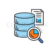 Database Server Search Data 3d Isometric Design Vector Illus | Colourbox