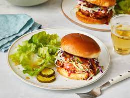 Bbq Chicken Burger Recipe Recipe Chicken Burgers Chicken Burgers Recipe Burger Recipes