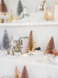 Pink Tree Sparkle Decor Holidays Snow Glitterhouses Love Decor Vancouver Gold Christmas Decorations Crosses Decor Simple Christmas Decor