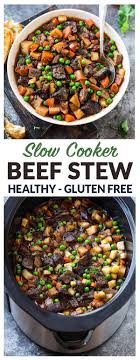 Mix flour, salt, pepper and pour over meat. Crockpot Beef Stew Recipe Well Plated By Erin