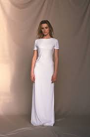 Simple Wedding Dress Minimalist Crepe Wedding Dress Modern Etsy Short Sleeve Wedding Dress Minimalist Dresses Short Wedding Dress Beach