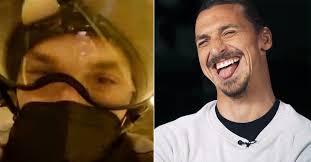 Ибрагимович златан (ibrahimovic zlatan) футбол нападающий швеция 03.10.1981. Zlatan Ibrahimovic Uberzeugte Den Fan Ihn Mit Seinem Motorrad Zum Musikfestival Zu Bringen Nachdem Er Im Stau Gesteckt Hatte
