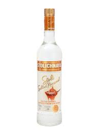 Directions use pumpkin pie spice to rim glass; Stolichnaya Salted Caramel Vodka Buy From World S Best Drinks Shop