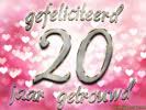 Huwelijk Huwelijksverjaardag 20 Jaar Gratis Wenskaarten Ecard Jakosawi Com