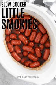 slow cooker little smokies 4