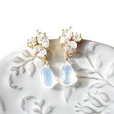 シルキークォーツのビジューピアス アクセサリー イヤリング ハンドメイド ピアス