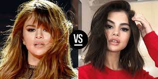 The multiple layers give your hair movement, making it easier to style. Celebrities With Short And Long Hair Photos