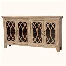 81 5 Solid Wood Glass Door Sideboard 4 Door Rustic Buffet Cabinet Wood Glass Door Rustic Buffet Door Glass Design