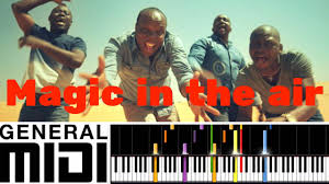 Magic In The Air Magic System Feat Chawki Chords Chordify
