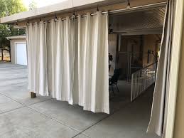 Hang Drapes On Your Alumawood Patio Cover Outdoor Patio Drapes Patio Drapes Aluminum Patio Covers