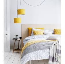 20 Trendy Bedroom White Yellow Beds Grey Bedroom With Pop Of Color Bedroom Interior Home Decor Bedroom