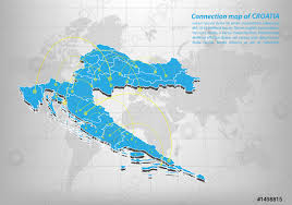 Bosnien bosna wappen aufkleber autoaufkleber sticker wandtattoo auto. Modern Von Kroatien Kartenverbindungen Netzwerkdesign Bestes Internet Konzept Von Kroatien Stock Vektorgrafi Crushpixel