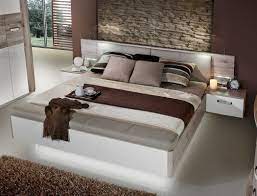 Betten sie sich auf der liege arturo. Doppelbett Rubio 1 Sandeiche Weiss Hochglanz 180x200 Bett Mit 2x Nako Kaufen Bei Vbbv Gmbh Co Kg