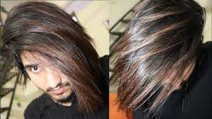 Rebonding Smoothning Straightening Of Men S Long Hair Transformation At Salon Youtube
