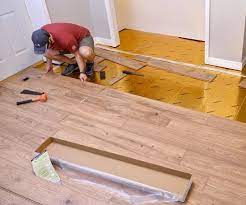 Installing Laminate Flooring For The First Time Home Renovation Installing Laminate Flooring Laminate Flooring Flooring