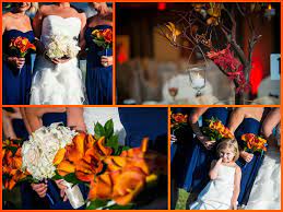 Salem Waterfront Hotel Weddings Royal Blue And Burnt Orange Wedding Colors Orange Wedding Themes Burnt Orange Weddings Blue Themed Wedding