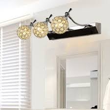 Their purpose is to provide significant lighting only for applying makeup, hair styling, and performing daily grooming activities in front of the bathroom mirror. Modern Wall Light Chrome 35 1 2 4 Light Fixture Crystal Bathroom Vanity Lamps Lighting Ceiling Fans Home Garden