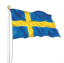 Vi har de gula och blåa produkter för matchen. Sveriges Flagga Flaggfabriken National