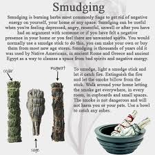 Walk Out A The Front Or Back Door Close It And Smudge Around The Door And Door Frame Leave The Bundle Safely Outside To Bur Smudging Prayer Wicca Smudging