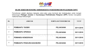 Video kali ini berkongsikan 10 tips menghadapi temuduga pembantu pengurusan murid(ppm) n19. Jawatan Kosong Terkini Suruhanjaya Perkhidmatan Pelajaran Spp Pembantu Tadbir Pembantu Operasi Pembantu Pengurusan Murid Pemandu Kenderaan Kerja Kosong Kerajaan Swasta