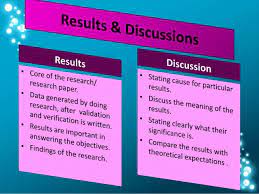 In qualitative research, results and discussion are sometimes combined. Results And Discussion