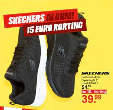 Skechers heren sneakers folder aanbieding bij Scapino - details