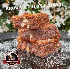 Encore Une Delicieuse Recette Presentee Par Cyril Lignac Un Brownie Encore Fondant Et Bien Croquant Grace Aux Aman Gateau Chocolat Amande Alimentation Brownie
