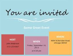 Nous vous invitons cordialement à partager un thé entre femmes. 26 Modeles D Invitation De Fete Gratuits Imprimable Avec Microsoft Word Hloom