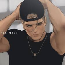 Boy and The Wolf Face