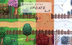 Natural Color Reshade By Illuzio Stardew Valley Farms Stardew Valley Farm Layout