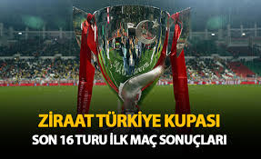 Check spelling or type a new query. Ziraat Turkiye Kupasi Son 16 Turu Ilk Mac Sonuclari