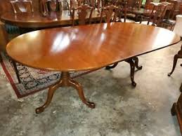 Table measures 46x76x30 high with 2 additional 24 leafs which have skirted aprons. Henkel Harris Black Cherry Dining Table 2 Leafs Beautiful Table Ebay