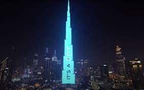 Burj khalifa is the tallest tower in the world and it's one of the top attractions to visit in dubai. Backlash After Gender Reveal On Dubai Tower Lifestyle The Jakarta Post