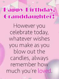 Have a good time little one. Birthday Wishes For Granddaughter Birthday Wishes And Messages By Davia