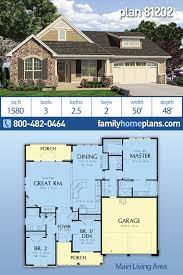 Rv garage plans are designed specifically to store recreational vehicles. Traditional Style House Plan 81202 With 3 Bed 3 Bath 2 Car Garage Family House Plans House Plans Craftsman House