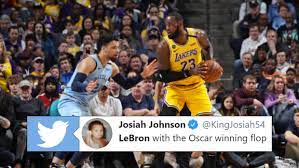 Fans Are Calling This Lebron James Play The Flop Of The Season Article Bardown