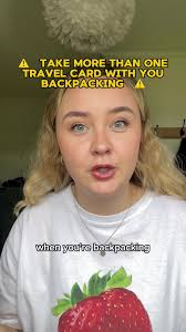 ⚠️ ONE OF MY MOST CRUCIAL BACKPACKING TIPS ⚠️ Make sure you're always  travelling with more than one travel card! I use Monzo but I've heard good  things about Revolut and Wise. I also travel with my UK ...