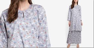 Oleh sebab itu, tidak hairanlah pelbagai jenis baju kurung berlainan fesyen berada dipasaran. Slay It Minimalistically In Pastel Floral Kurung Pahang This Eid 2018