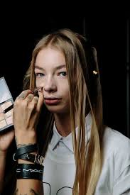 Backstage looks with Katherine Lowe