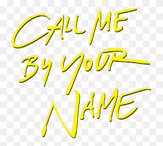 Llamame Por Tu Nombre Png Imagenes Pngwing
