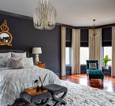 Furnish your bedroom with the victorian baroque bedroom set which includes the black. 75 Beautiful Victorian Bedroom With Black Walls Pictures Ideas July 2021 Houzz