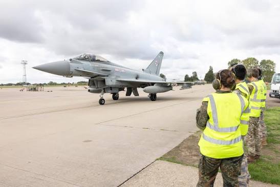 Türkiye prepares for its Eurofighter Typhoon fleet. Turkish defence  officials inspected maintenance facilities at RAF Coningsby as part of  preparations for the country's 20-aircraft Eurofighter programme. ✈️ 20  Eurofighter Typhoons 💷 £5.4