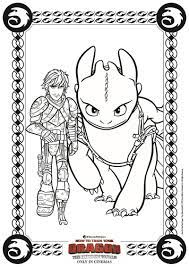 How to train your dragon hiccup and toothless coloring pages. Hiccup And Toothless Coloring Page From Httyd 3 Mama Likes This