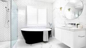 40 White Bathroom Ideas How To Decorate A Bathroom 38877938 Black Bling Bathroom Accessories Bathroom Styling Hampton Style Bathrooms Bathroom Feature Wall