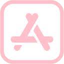 If you have been on the hunt for some awesome app icons that are better on aesthetics, then you have. Pink App Store Icon Free Pink Site Logo Icons