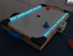 Make sure you have the best lighting in your pool room with this modern light that sports the design suitable for 7, 8 and 9ft tables, making it both versatile and immensely useful. Diy Low Cost Air Hockey Table 27 Steps With Pictures Instructables