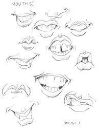 It is easier to draw lips (including mouth and face) without teeth than with teeth in any case. Richmond Illustration Inc